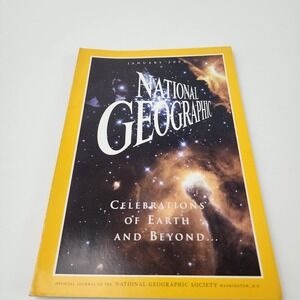 National Geographic Magazine January 2000 No  Insert